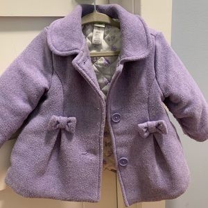 Periwinkle 12 month peacoat